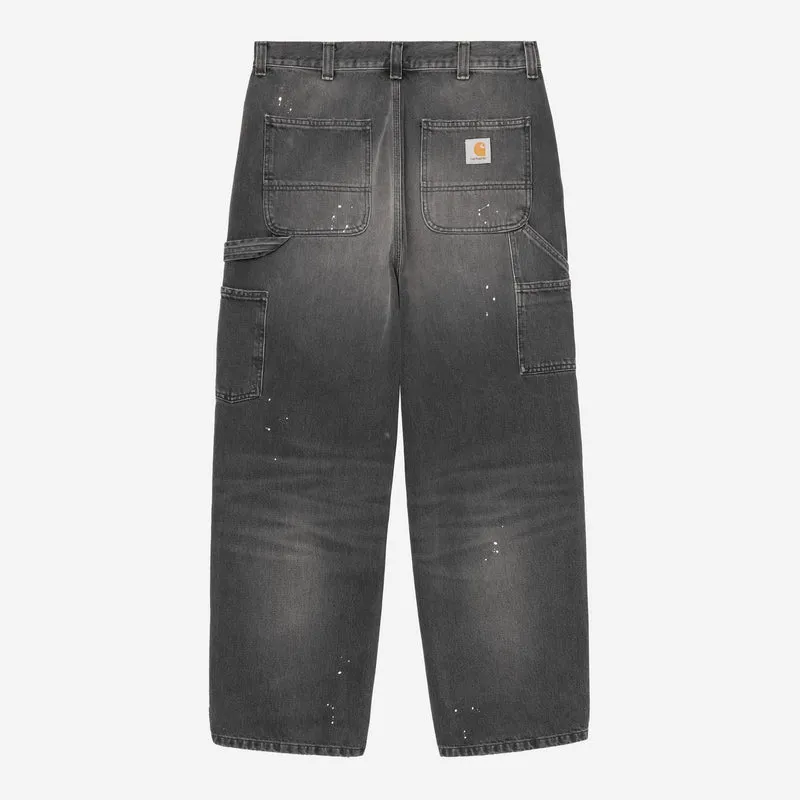 Carhartt WIP Herren OG Single Knee Hose | Black Destroy Wash