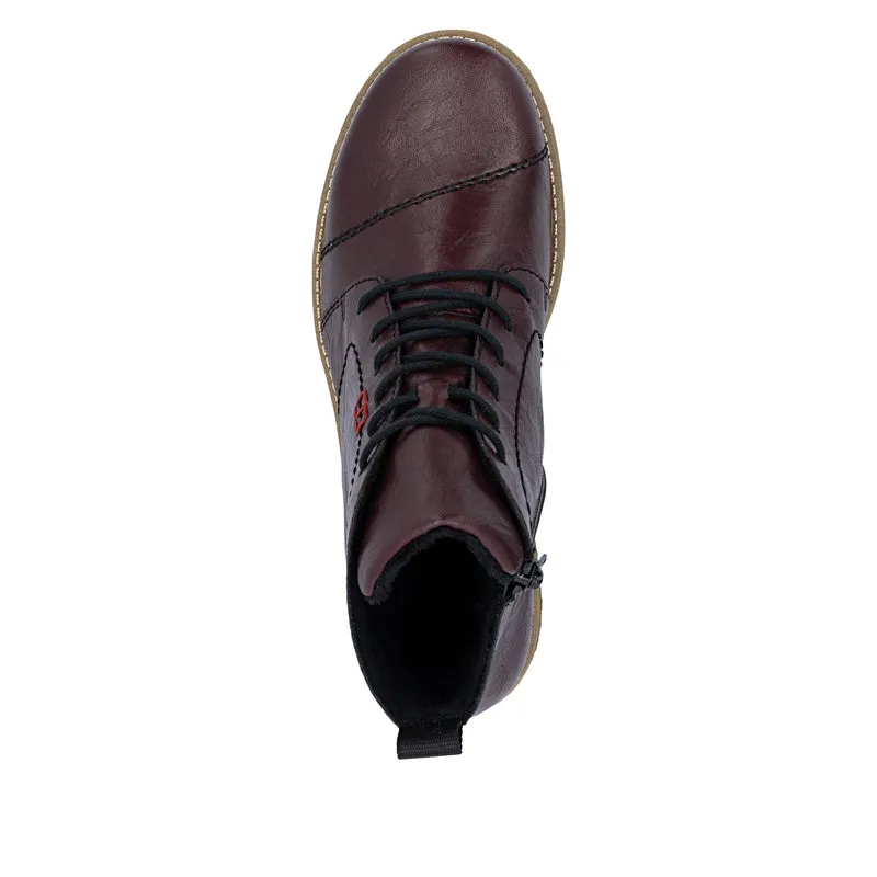 Rieker Damen-Ankle-Boots | Rot