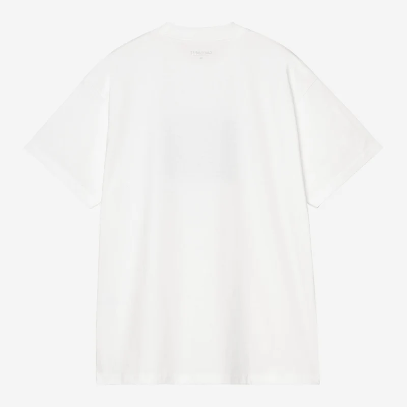 Carhartt WIP Herren-T-Shirt „Schmutzige Wäsche“ | Weiß