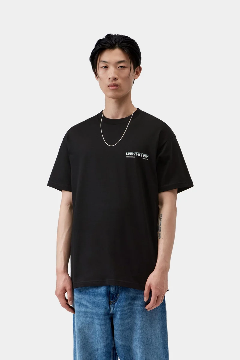 Carhartt WIP Wiptopia II Herren-T-Shirt | Schwarz