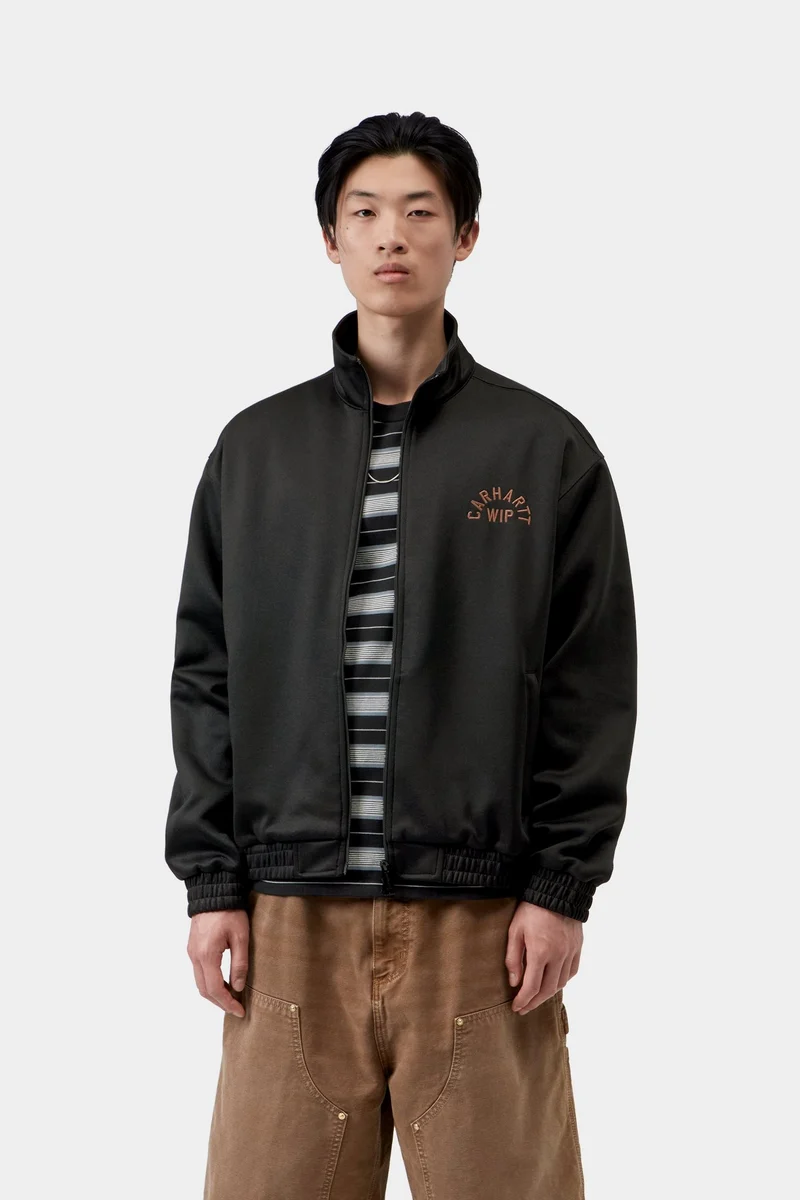 Carhartt WIP Bolon Herren-Sweatjacke | Schwarz
