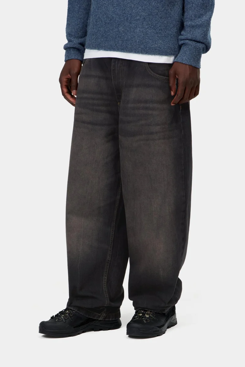 Carhartt WIP Herren Brandon Smith Jeans | Black Tobacco Used Wash