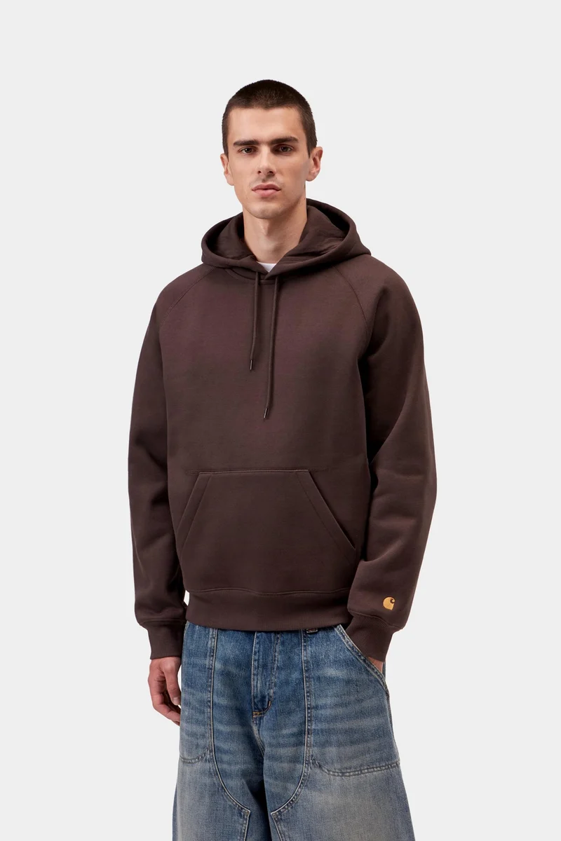 Carhartt WIP Herren Chase Kapuzenpullover | Palisander