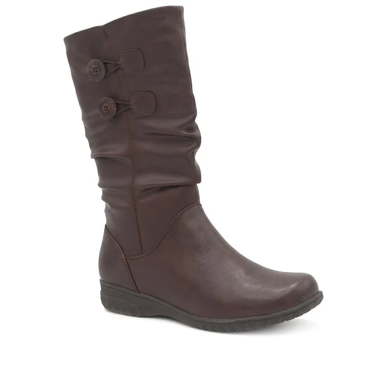 Slouched Design Long Boots - WBINS44056 / 329 607