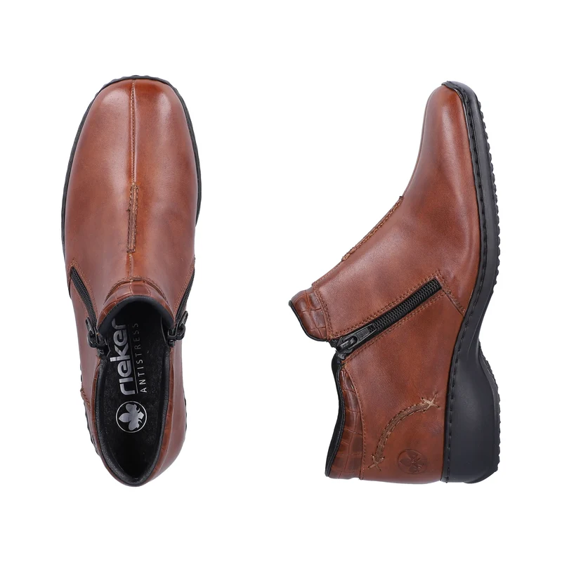 Rieker Damen-Ankle-Boots | Braun
