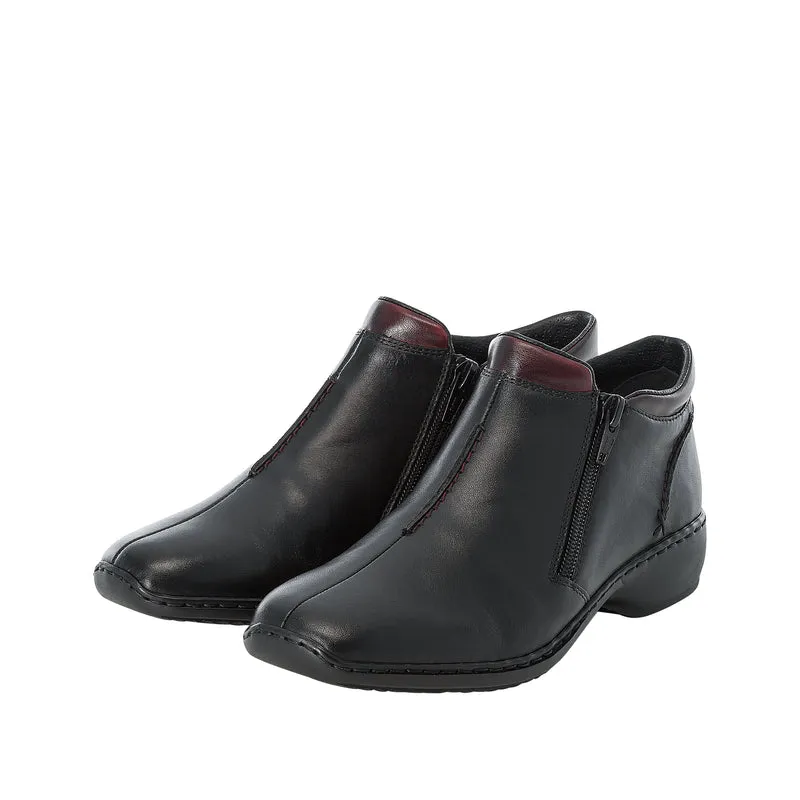 Rieker Damen-Ankle-Boots | Schwarz