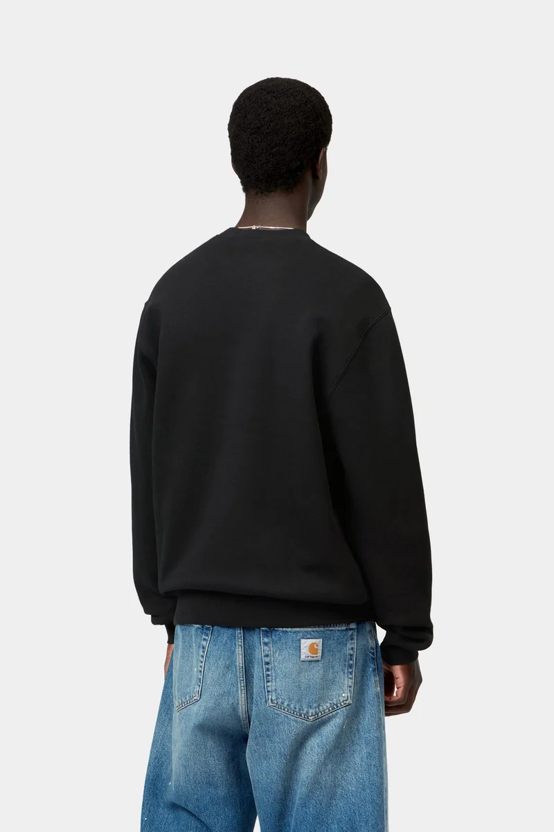 Carhartt WIP Mens Pinball Sweatshirt | Schwarz