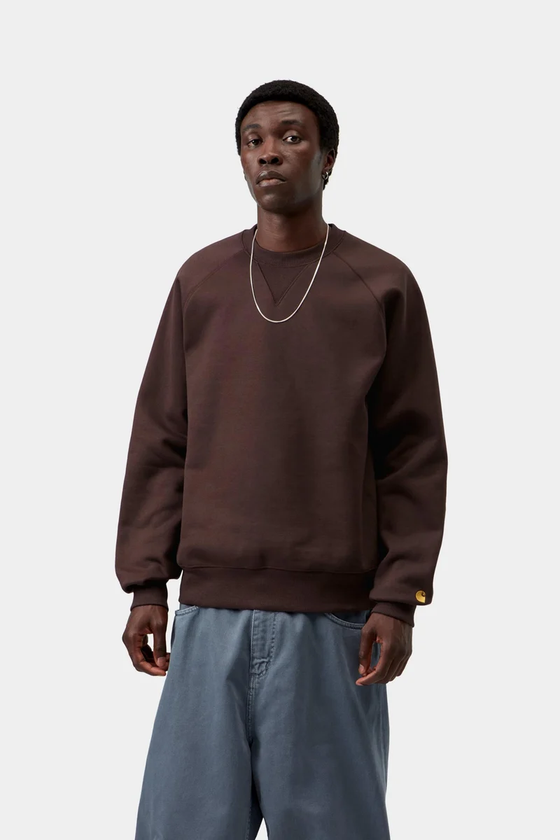 Carhartt WIP Chase Herren-Sweatshirt | Palisander