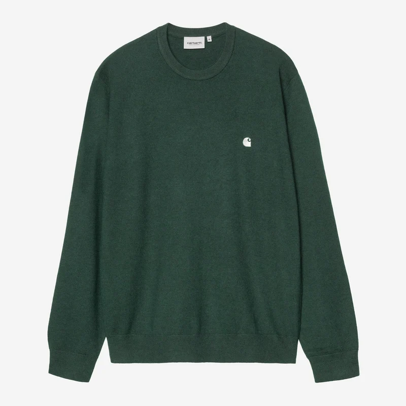 Carhartt WIP Madison Herrenpullover | Dunkelbraunes Wachs