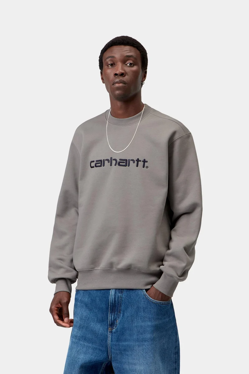 Carhartt WIP Herren Carhartt Sweatshirt | Schattiges Grau