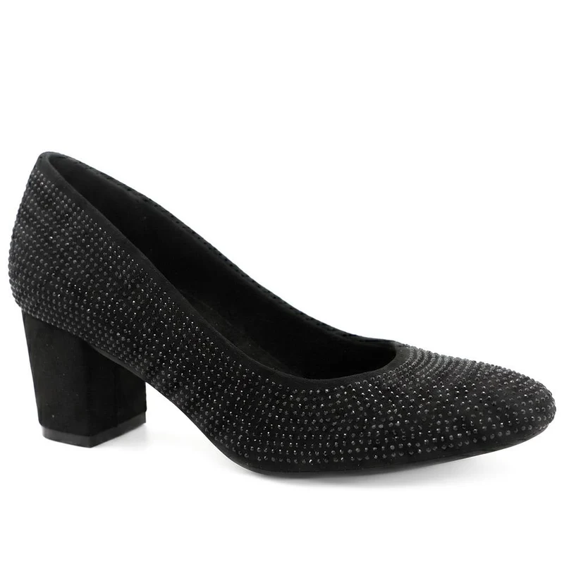 Bellissimo Smart Block Heel Court Shoes - BELWBINS44086 / 329 766
