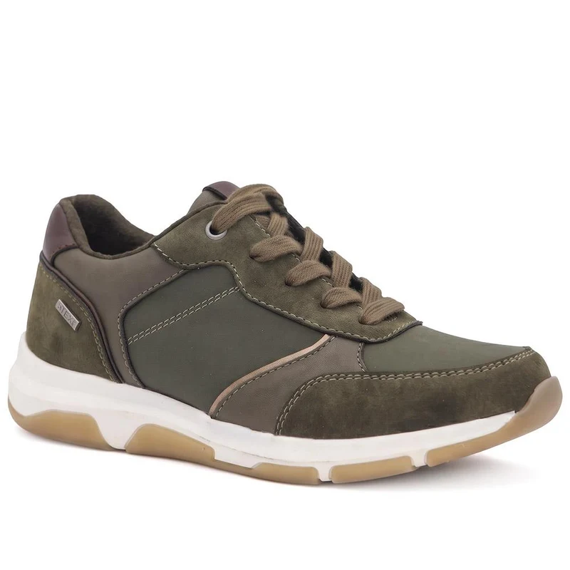 Lightweight Water Resistant Lace Up Trainers - WBINS44037 / 329 870