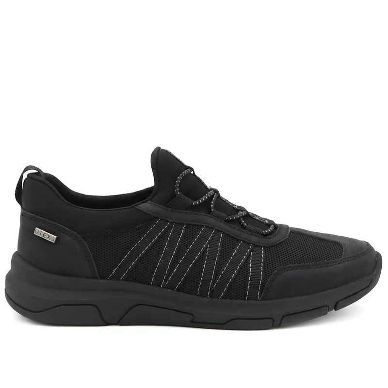 Lightweight Water Resistant Slip On Trainers - WBINS44038 / 329 872 - Black