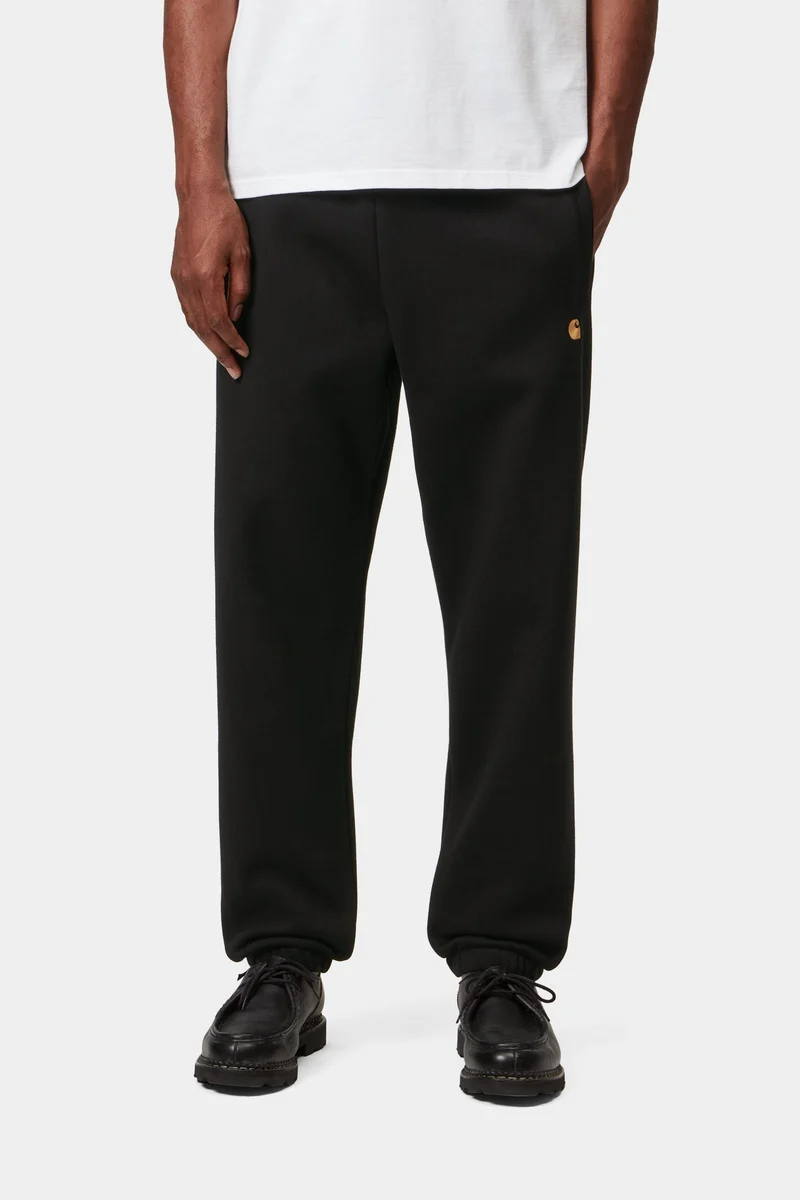 Carhartt WIP Chase Herren-Sweathose | Schwarz