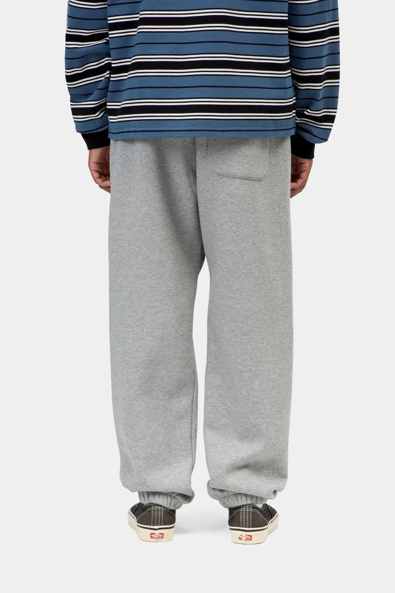 Carhartt WIP Chase Herren-Sweathose | Grau meliert