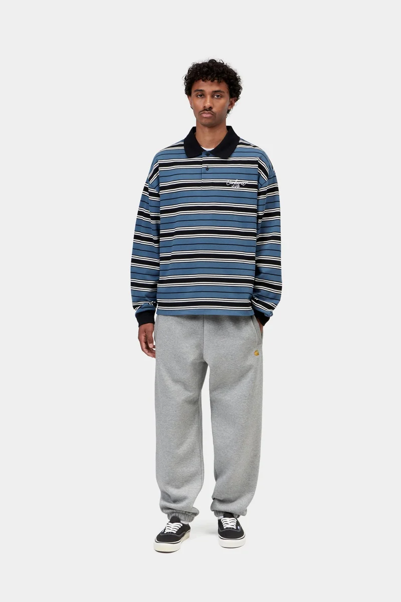 Carhartt WIP Chase Herren-Sweathose | Grau meliert