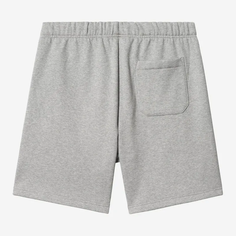 Carhartt WIP Chase Sweatshorts für Herren | Grau meliert
