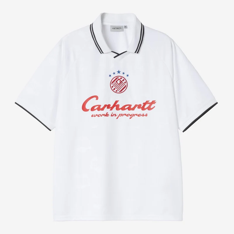 Carhartt WIP Herren-Fußballtrikot | Weiß
