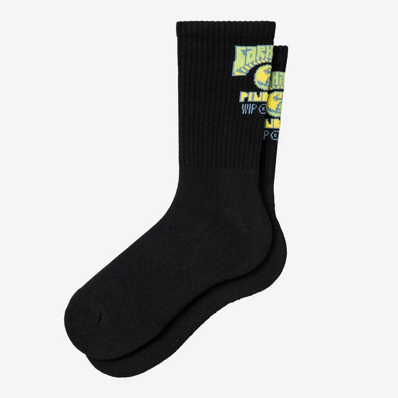 Carhartt WIP Mens Pinball Socken | Schwarz
