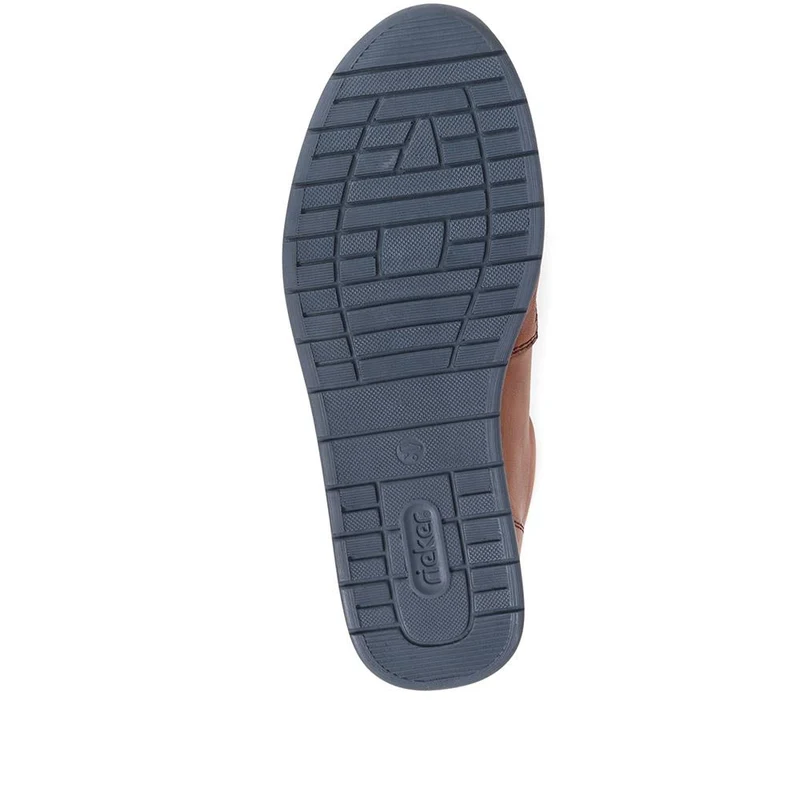 Leather Slip-On Shoes - RKR37516 / 323 369 - Tan