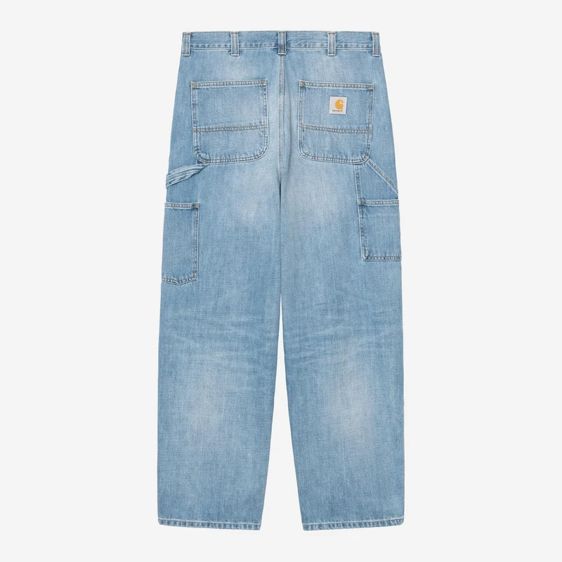 Carhartt WIP Herren OG Double Knee Hose | Blau gewaschen