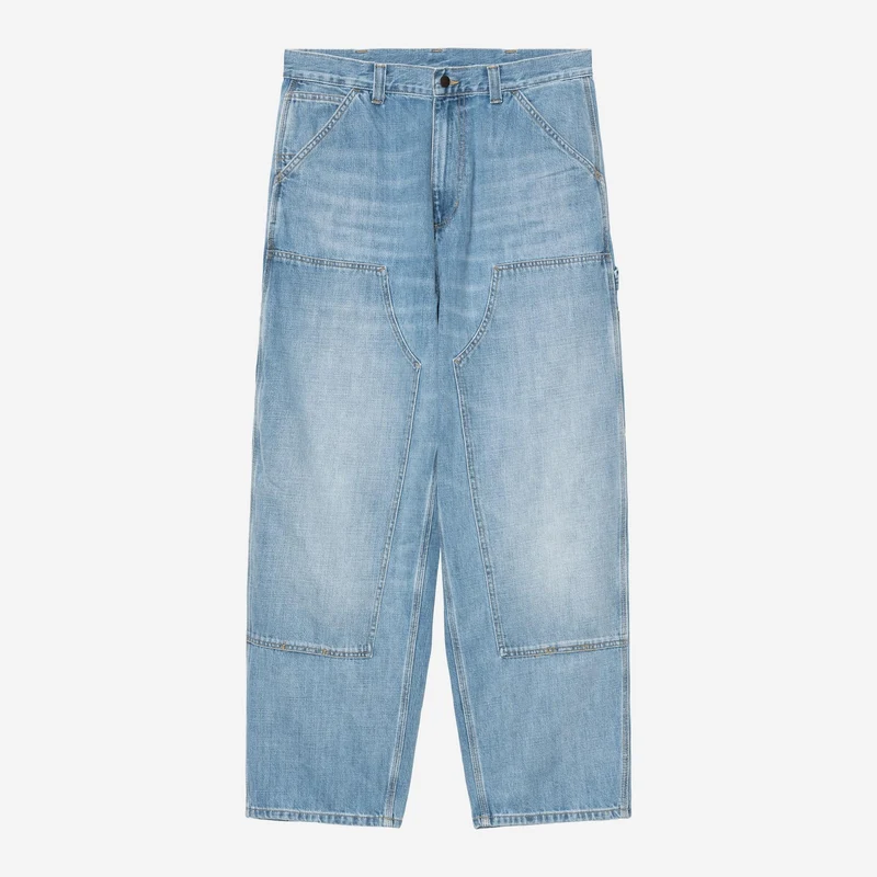 Carhartt WIP Herren OG Double Knee Hose | Blau gewaschen