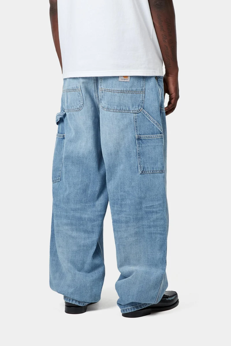 Carhartt WIP Herren OG Double Knee Hose | Blau gewaschen