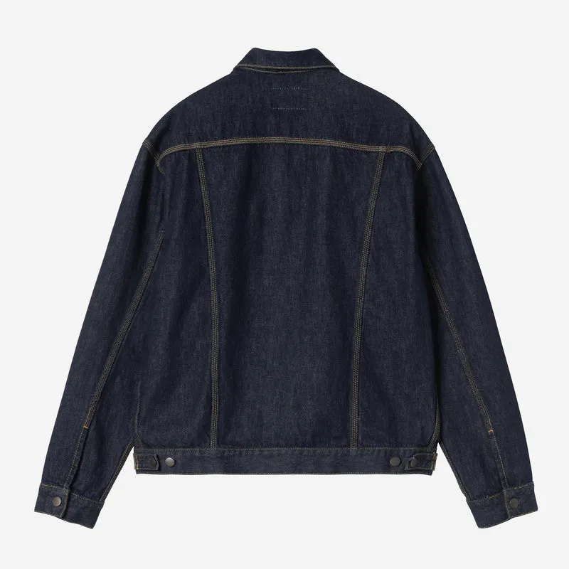 Carhartt WIP Helston Herrenjacke | Blau gewaschen