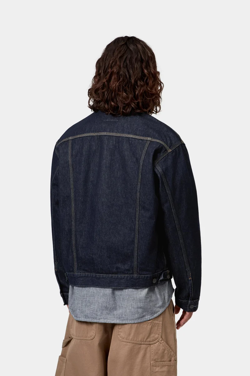 Carhartt WIP Helston Herrenjacke | Blau gewaschen