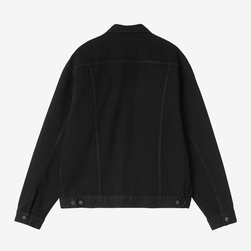 Carhartt WIP Helston Herrenjacke | Schwarz gewaschen