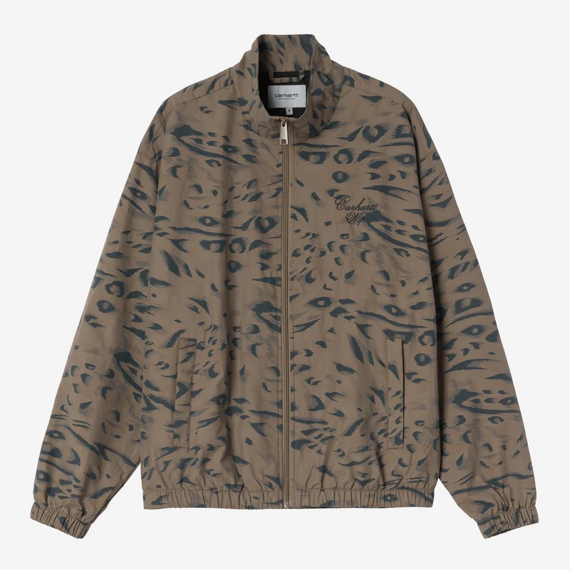 Carhartt WIP Travon Herrenjacke | Zypresse mit Entenfedernmuster