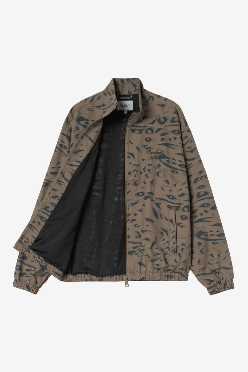 Carhartt WIP Travon Herrenjacke | Zypresse mit Entenfedernmuster