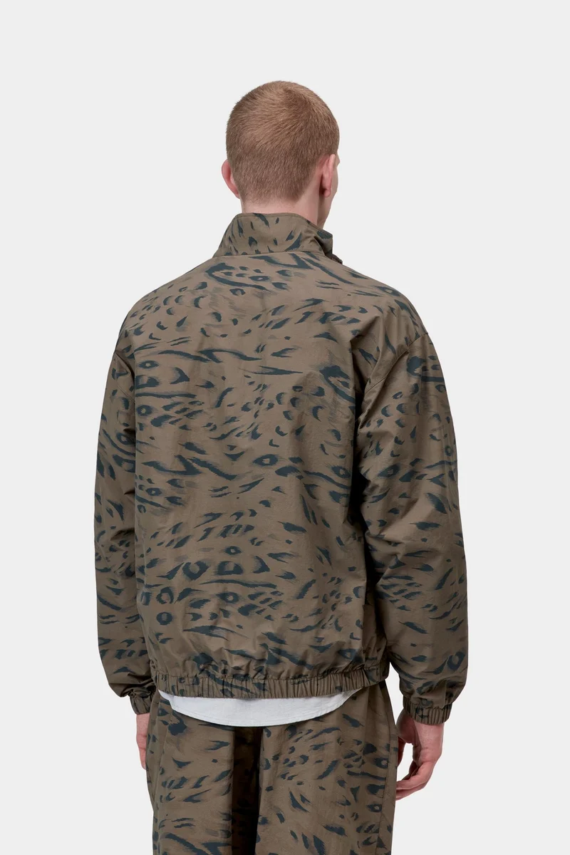 Carhartt WIP Travon Herrenjacke | Zypresse mit Entenfedernmuster