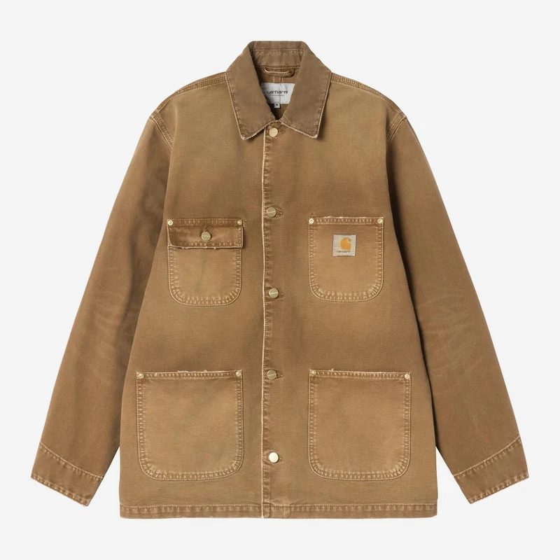 Carhartt WIP Herren-Arbeitsjacke OG | Hamilton Brown Destroy Wash