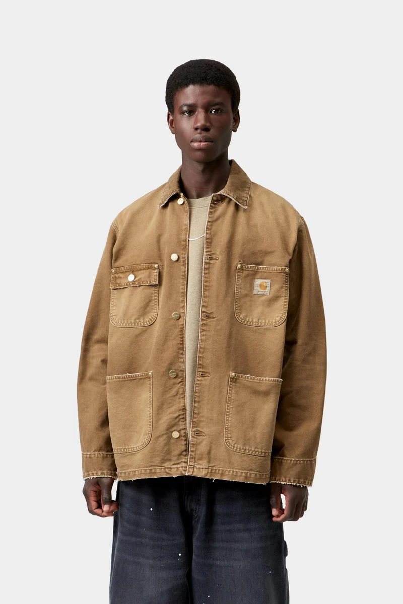 Carhartt WIP Herren-Arbeitsjacke OG | Hamilton Brown Destroy Wash