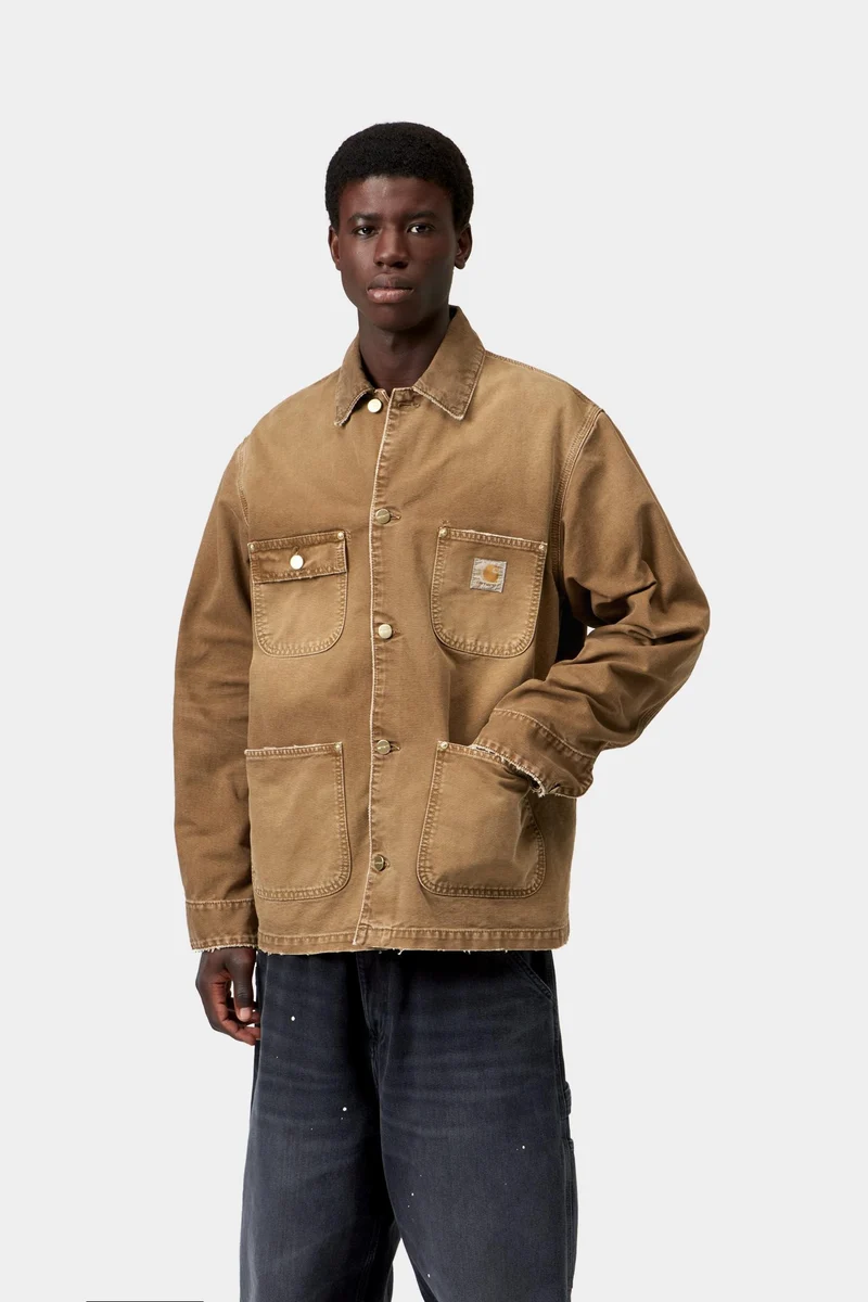 Carhartt WIP Herren-Arbeitsjacke OG | Hamilton Brown Destroy Wash