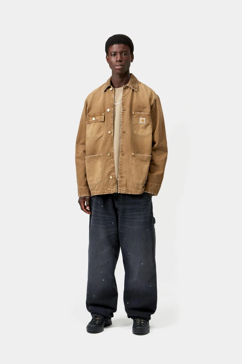 Carhartt WIP Herren-Arbeitsjacke OG | Hamilton Brown Destroy Wash