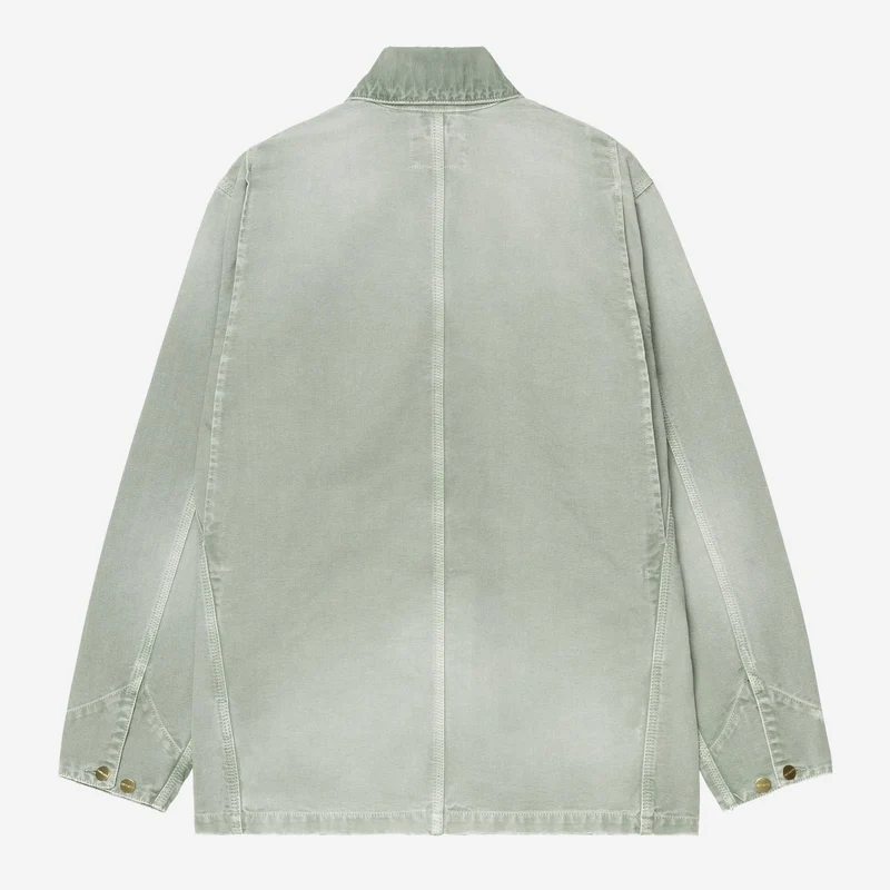 Carhartt WIP OG Chore Coat für Herren | Schattiges Grün, Destroy Wash