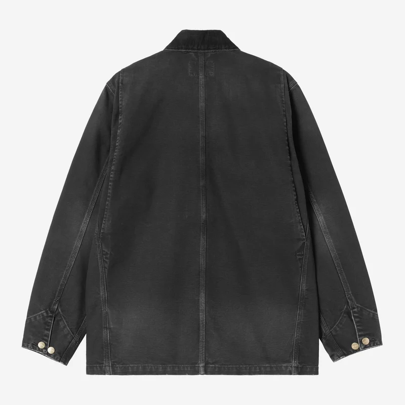 Carhartt WIP OG Chore Coat für Herren | Schwarz Destroy Wash