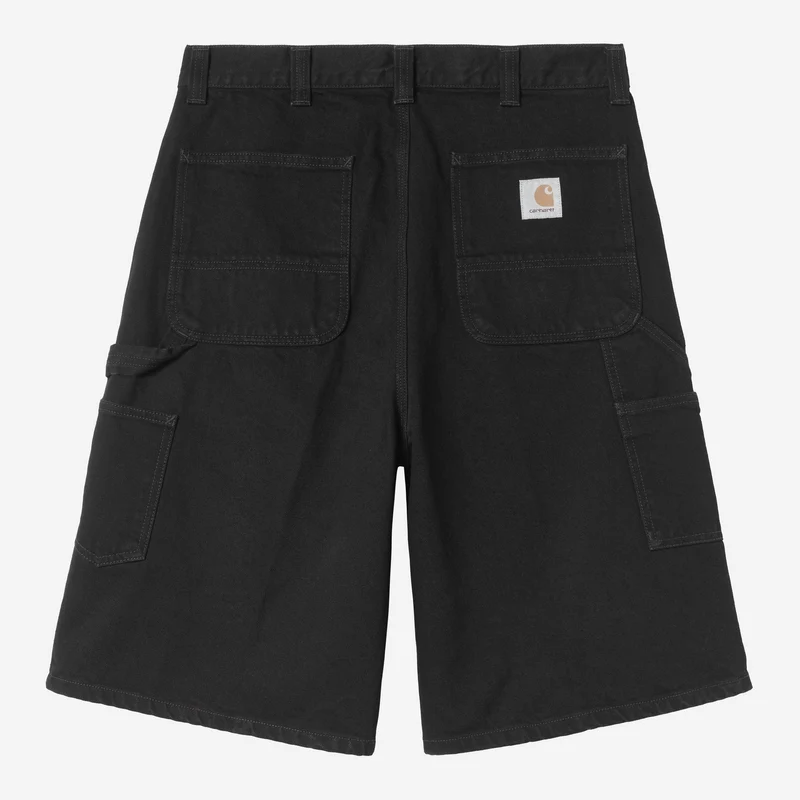 Carhartt WIP Herren OG Single Knee Kurz | Schwarz gespült