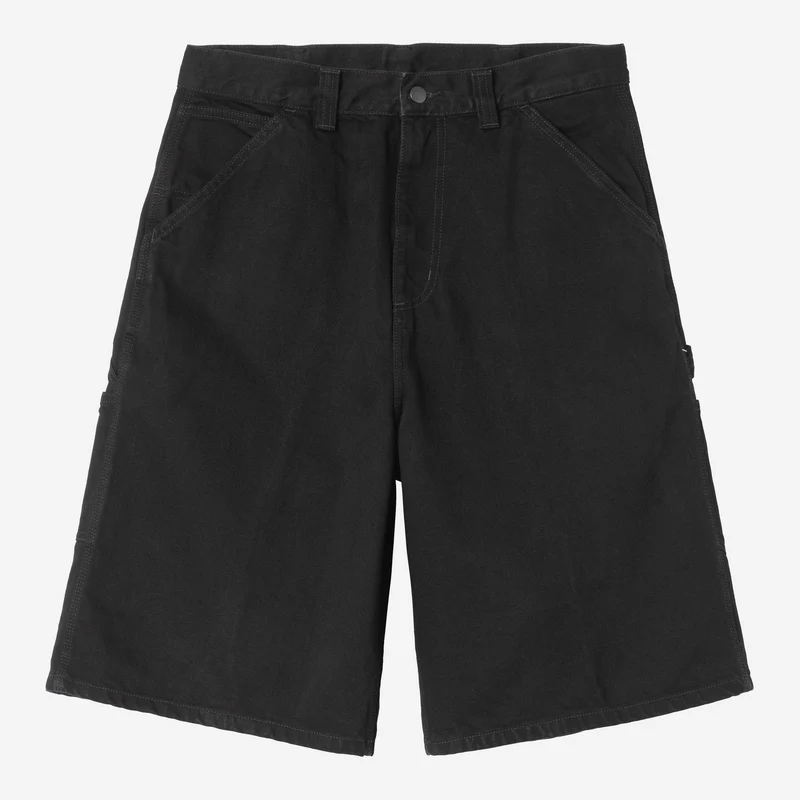 Carhartt WIP Herren OG Single Knee Kurz | Schwarz gespült