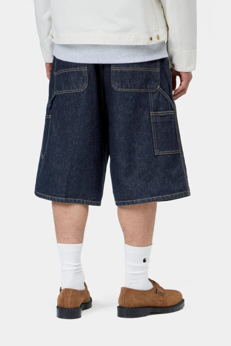 Carhartt WIP Herren OG Single Knee Kurz | Blau gespült