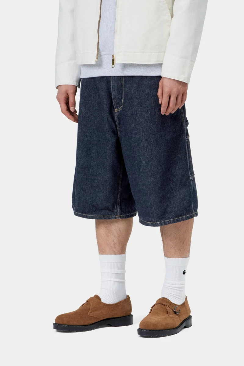Carhartt WIP Herren OG Single Knee Kurz | Blau gespült