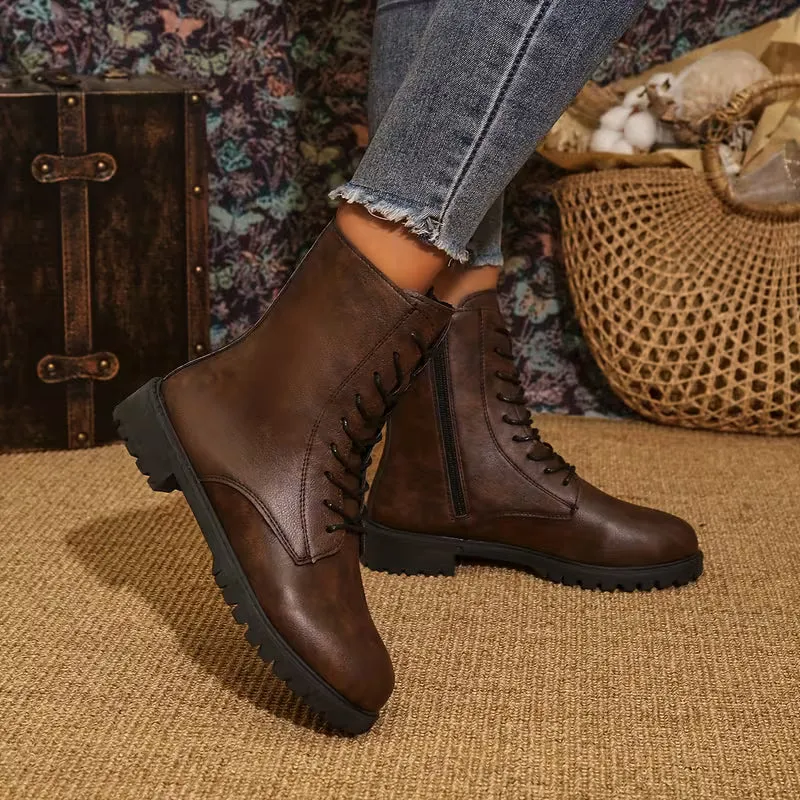 Rawert – Bequeme Schnür Stiefeletten
