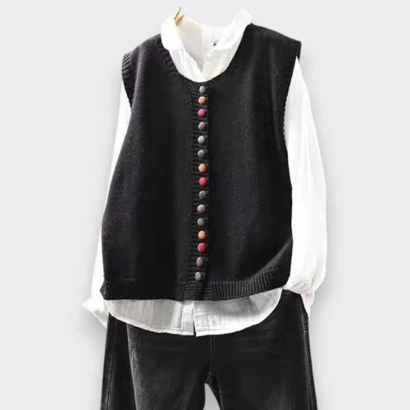 Tonjia – Ärmellose Strickweste