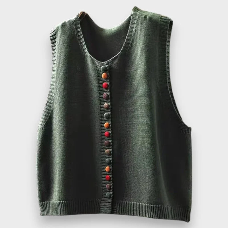 Tonjia – Ärmellose Strickweste