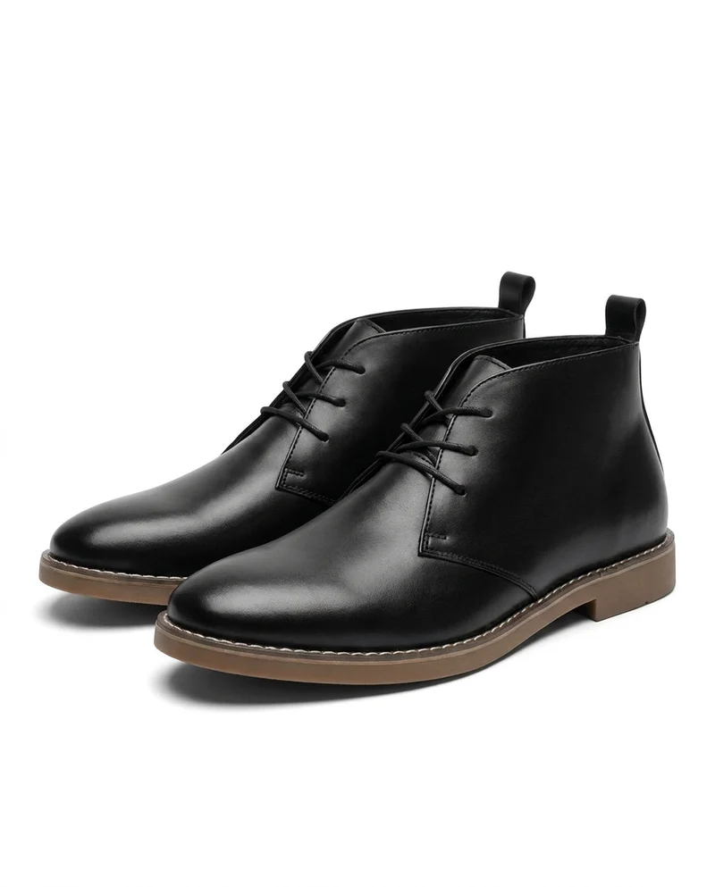 Mathyas – Chukka-Stiefeletten Aus Leder Mit Schnürung