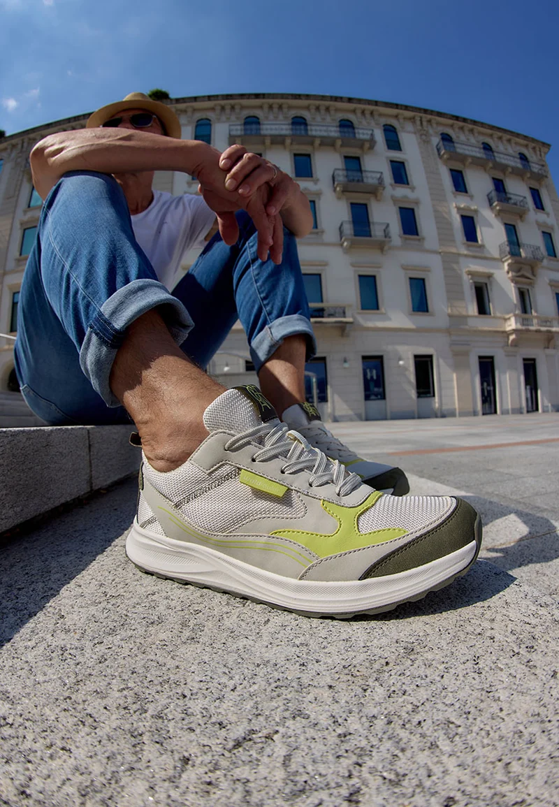 H-Leo khaki creme lime