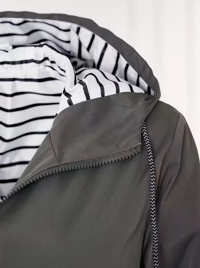 Rinola – Kapuzenjacke Mit Taschen