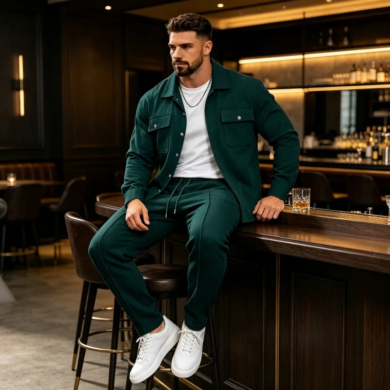 Gustave – Set Aus Langarmhemd Und Hose